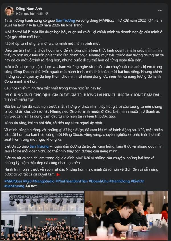 Cảm nhận học viên 09